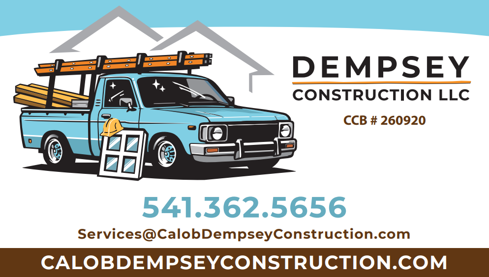 Dempsey Construction Business Card